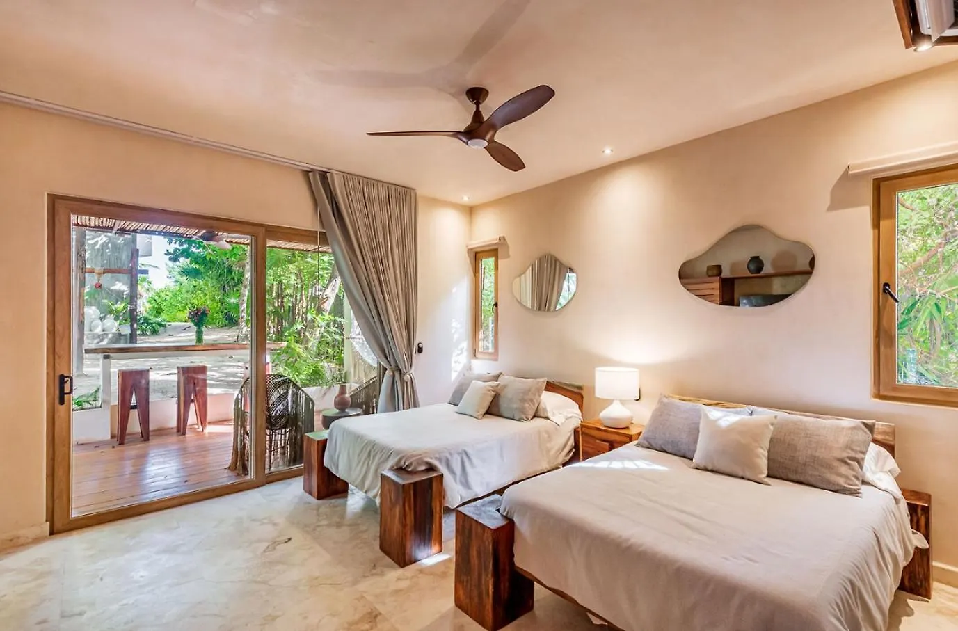 Beachfront Tankah 3 Villa For 18 Guests! Тулум Мексика