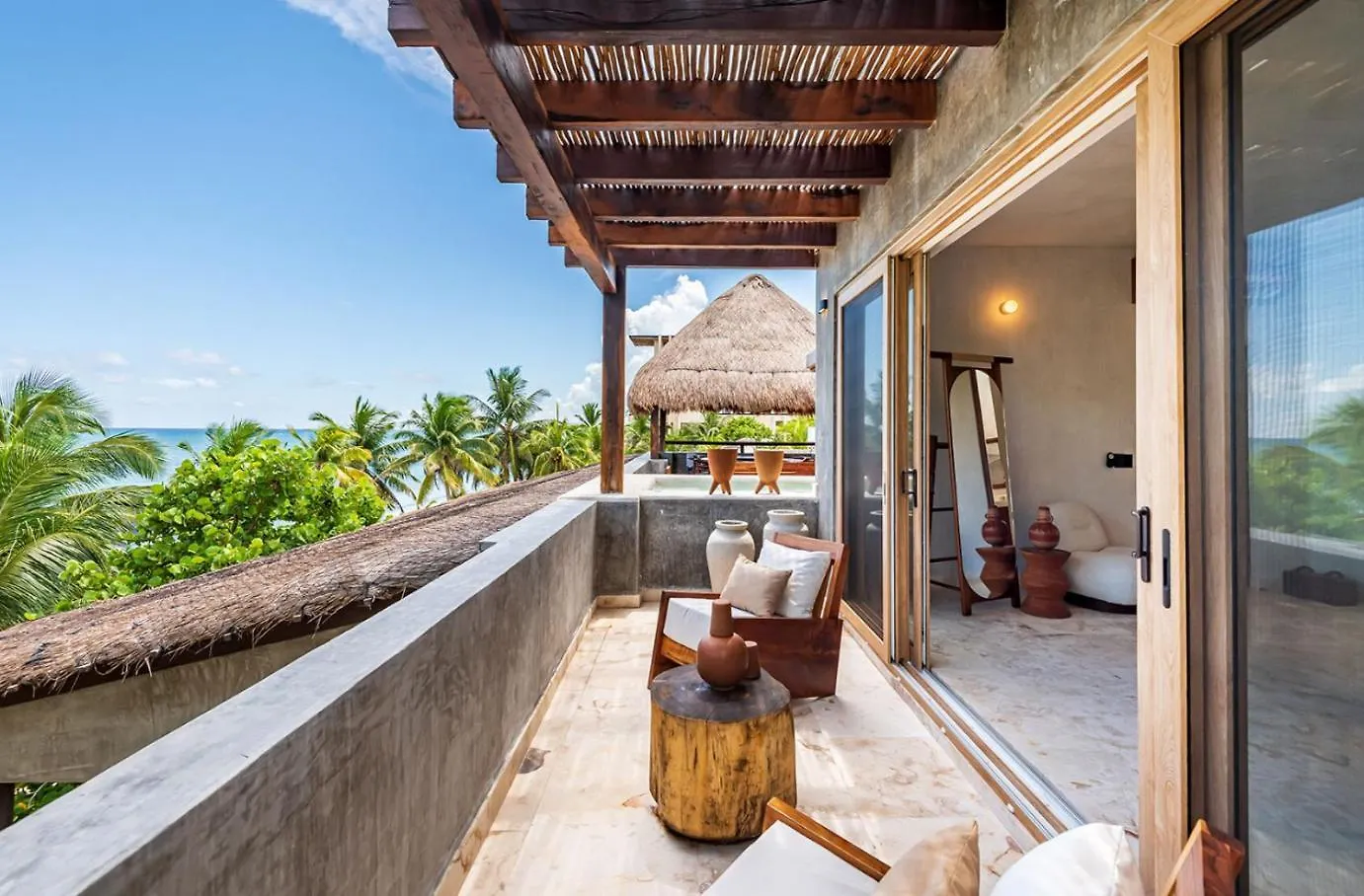 Beachfront Tankah 3 Villa For 18 Guests! Тулум