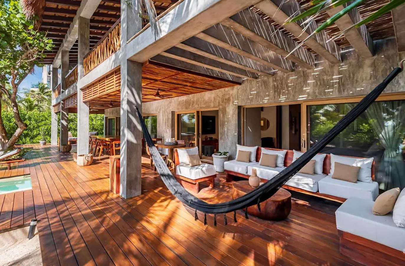 Beachfront Tankah 3 Villa For 18 Guests! Тулум
