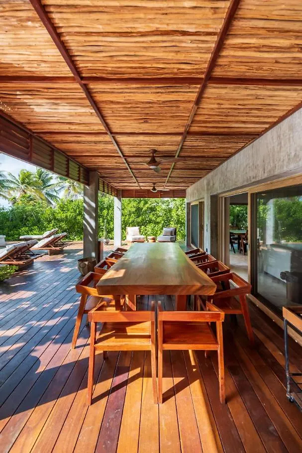 Beachfront Tankah 3 Villa For 18 Guests! Тулум 0*,  Мексика