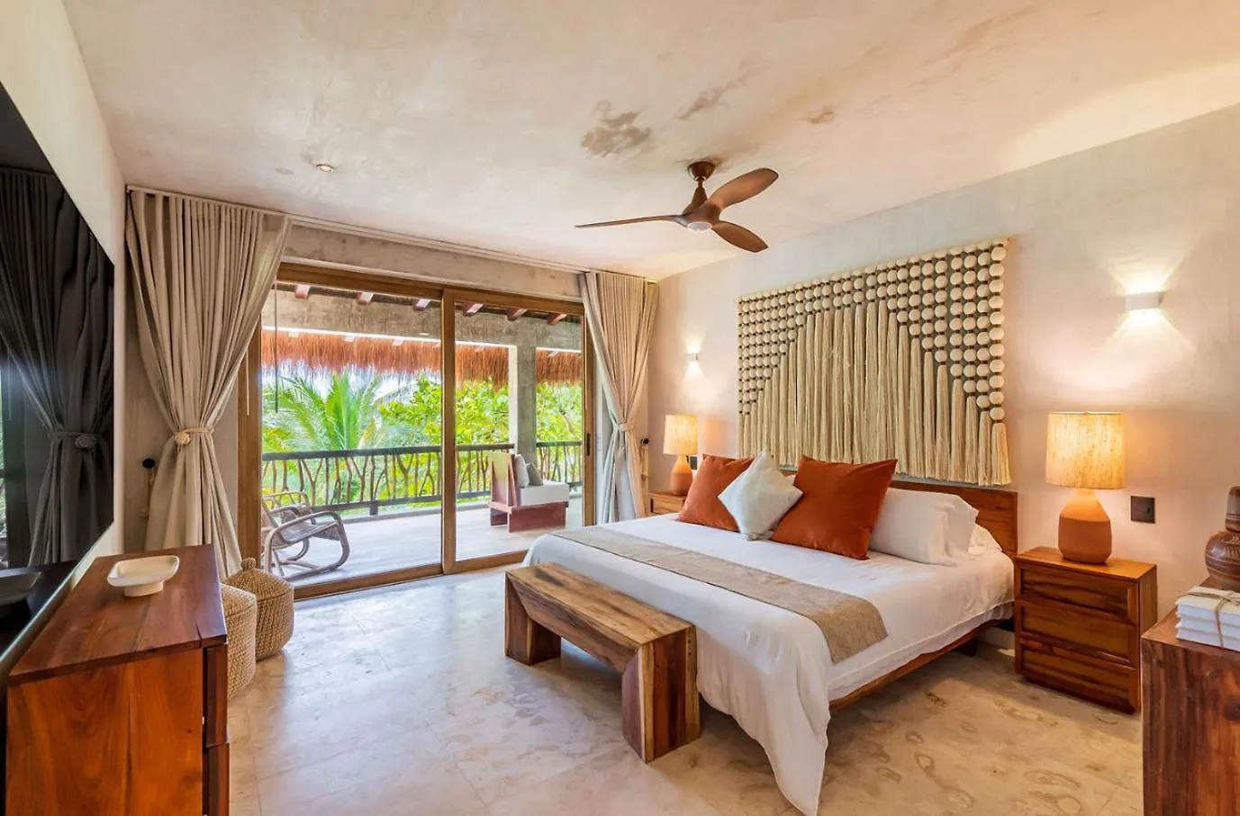 Beachfront Tankah 3 Villa For 18 Guests! Тулум