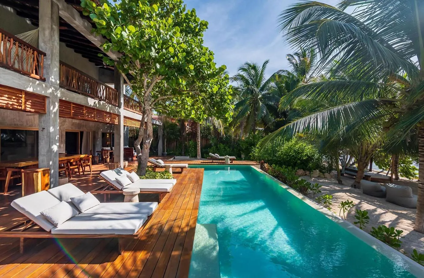 Beachfront Tankah 3 Villa For 18 Guests! Тулум 0*,